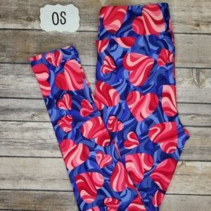 OS LuLaRoe Valentines Leggings